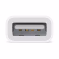 Apple Adaptateur appareil photo USB vers Lightning original - Blanc
