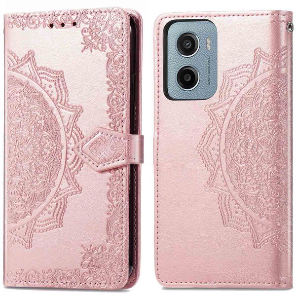 imoshion Etui de téléphone Motorola Moto G05 / E15 - Rose Gold