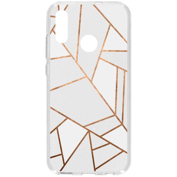 Coque design Huawei P Smart (2019) - White Graphic