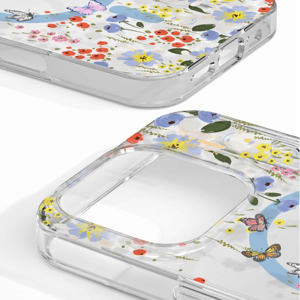 iDeal of Sweden Coque Clear MagSafe Apple iPhone 16 Pro - Artistic Garden