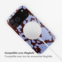 Selencia Coque arrière Vivid avec MagSafe Apple iPhone 17 Pro Max - Moo'd Lavender Glow