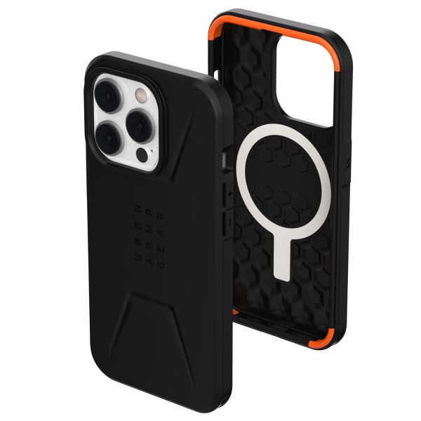 UAG Coque Civilian MagSafe iPhone 14 Pro - Noir