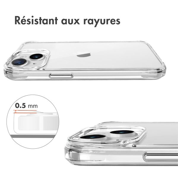 imoshion Coque Rugged Air pour iPhone 15 - Transparent