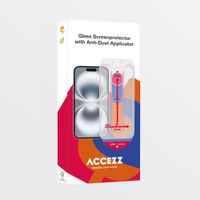 Accezz Protection d’écran en verre trempé avec filtre de confidentialité + Applicateur Apple iPhone 16 Pro Max
