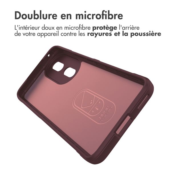 imoshion Coque arrière EasyGrip Honor 90 - Aubergine