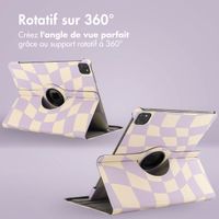 imoshion Coque tablette Design rotatif à 360° Apple iPad Air 13 pouces (2025) M3 / (2024) M2 - Dancing Cubes