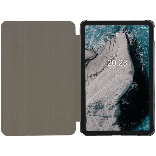 imoshion Coque tablette Trifold Nokia T20 - Bleu foncé