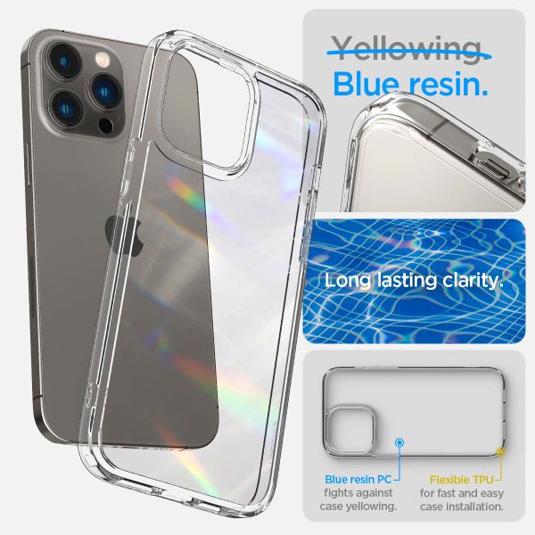 Spigen Coque Ultra Hybrid iPhone 14 Pro Max - Transparent