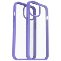 OtterBox Coque arrière React iPhone 14 - Transparent / Violet