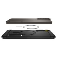 Spigen Coque Tough Armor MagSafe Samsung Galaxy S25 Edge - Gunmetal