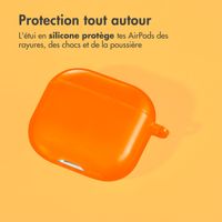 imoshion Coque Néon Apple AirPods 4 - Orange