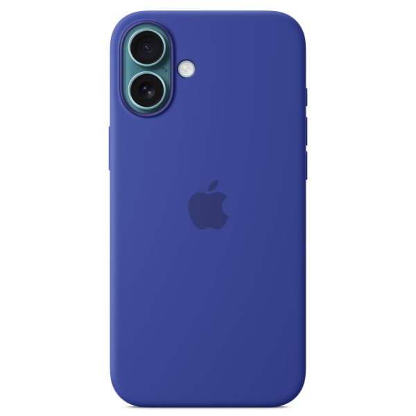 Apple Coque en silicone MagSafe Apple iPhone 16 Plus - Ultramarine