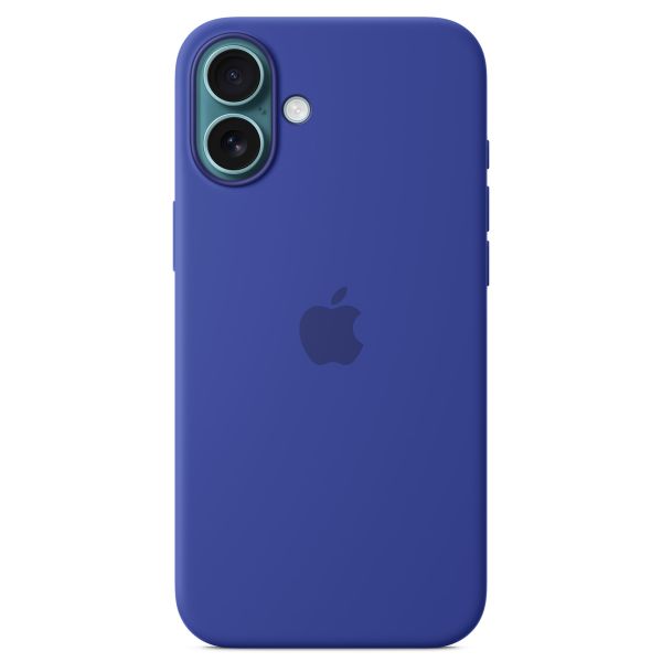 Apple Coque en silicone MagSafe iPhone 16 Plus - Ultramarine