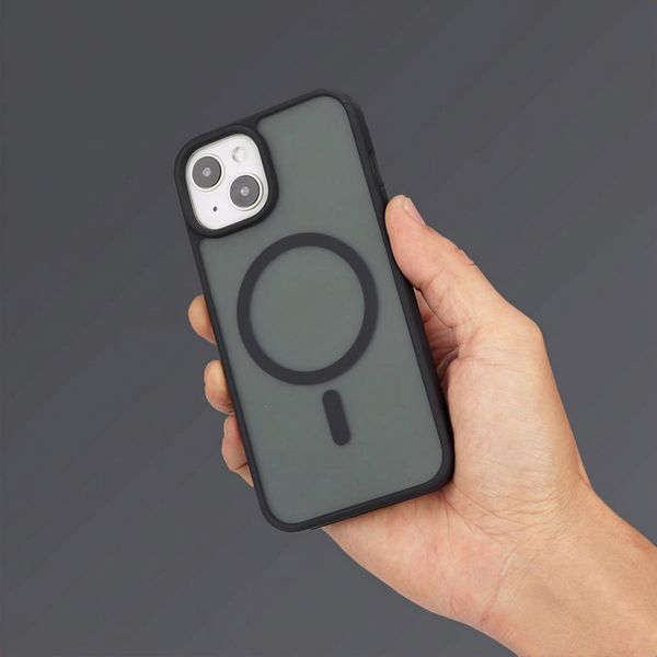 imoshion Coque Color Guard avec MagSafe Apple iPhone 14 / 13 - Noir