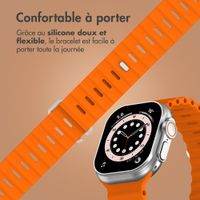 Accezz Bracelet Ocean Apple Watch Series 1 - 9 / SE (38/40/41 mm) | Series 10 / 11 (42 mm) - Orange