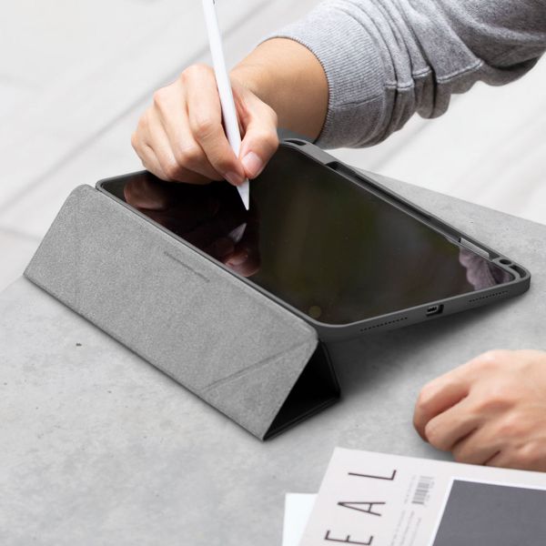 Uniq Étui Moven Apple iPad Air 13 pouces (2025) M3 / (2024) M2 - Stone Blue