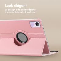 imoshion Coque tablette rotatif à 360° Xiaomi Redmi Pad SE - Rose