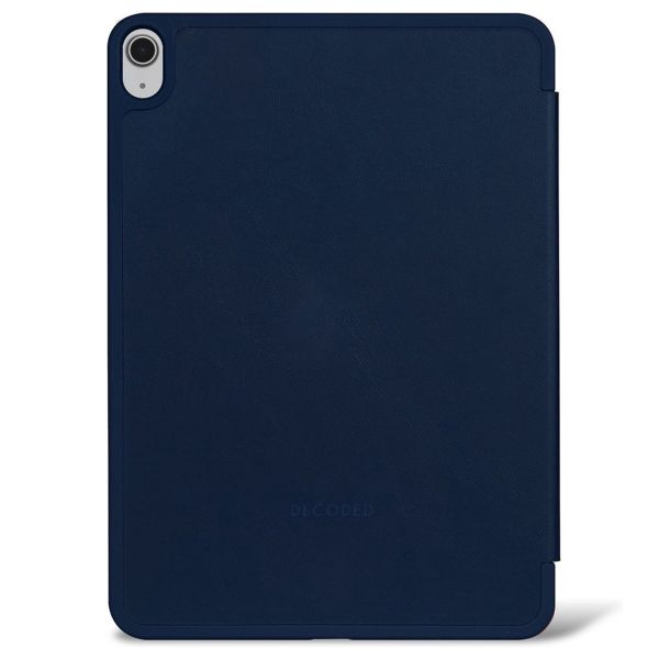 Decoded Textured Sillicon Slim Cover Apple iPad 9 (2021) 10.2 pouces / iPad 8 (2020) 10.2 pouces / iPad 7 (2019) 10.2 pouces - Navy Peony