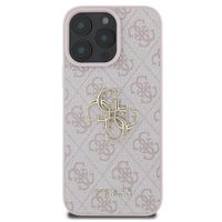 Guess Coque 4G Metal Logo iPhone 16 Pro - Rose