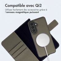 imoshion Étui portefeuille luxe 2-en-1 amovible Samsung Galaxy A57 (5G) - Vert