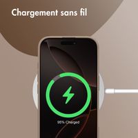 imoshion Coque Couleur Apple iPhone 16 Pro - Marron