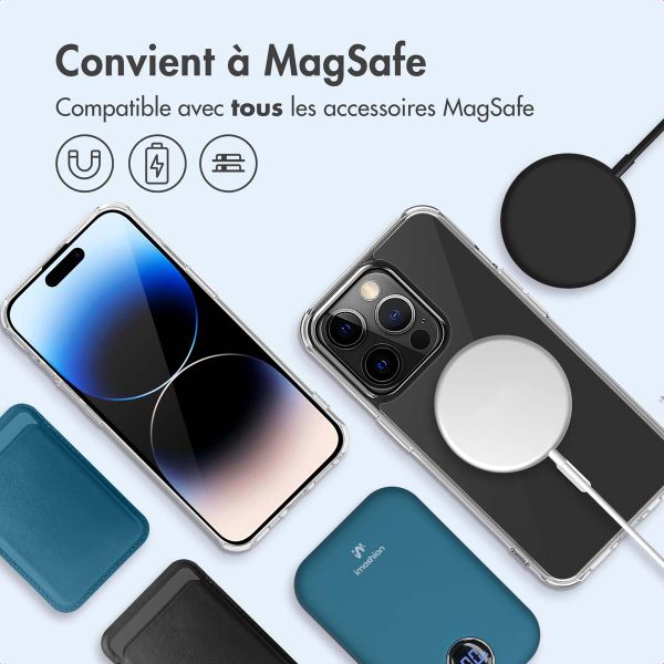 imoshion Coque arrière de protection avec MagSafe iPhone 14 Pro - Transparent