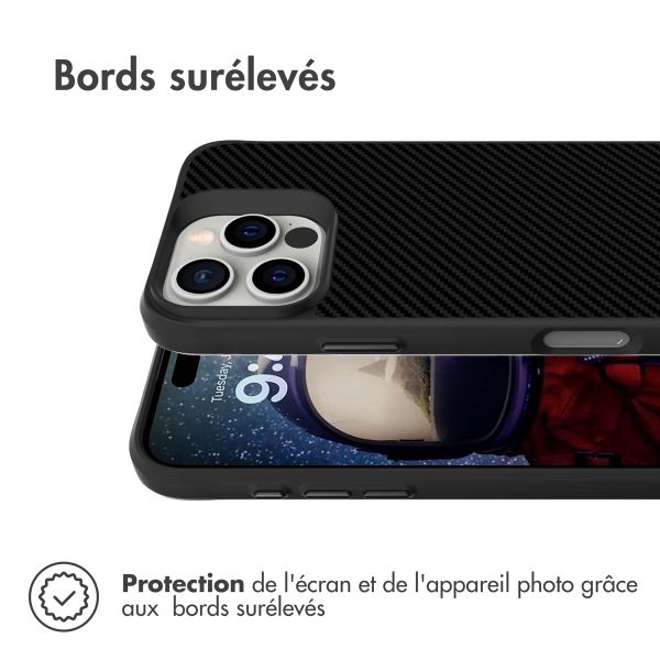 imoshion Rugged Hybrid Carbon Case Apple iPhone 16 Pro - Noir