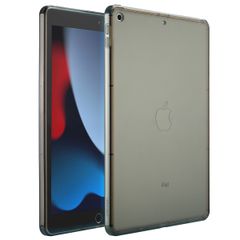 Accezz Coque Frosted Apple iPad 9 (2021) 10.2 pouces / iPad 8 (2020) 10.2 pouces / iPad 7 (2019) 10.2 pouces - Noir