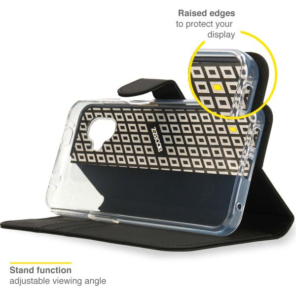 Accezz Étui de télephone Wallet Samsung Galaxy Xcover 6 Pro - Noir