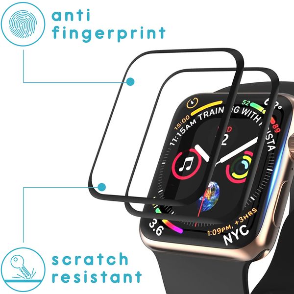 imoshion ﻿Protection d'écran 2-Pack Apple Watch Series 4-6 / SE - 40 mm