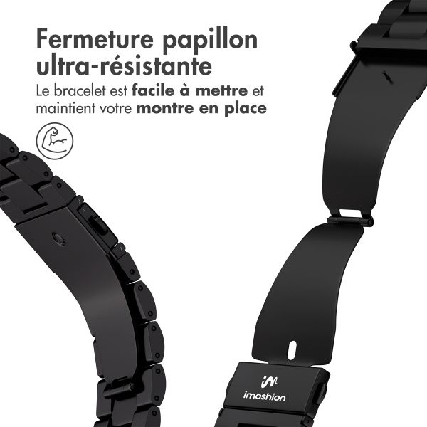 imoshion Bracelet en acier le Samsung Galaxy Fit 3 - Noir