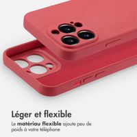 imoshion Coque Couleur avec MagSafe iPhone 13 Pro - Dusty Rose