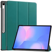 imoshion Coque tablette Trifold Samsung Galaxy Tab S10 FE Plus - Vert foncé