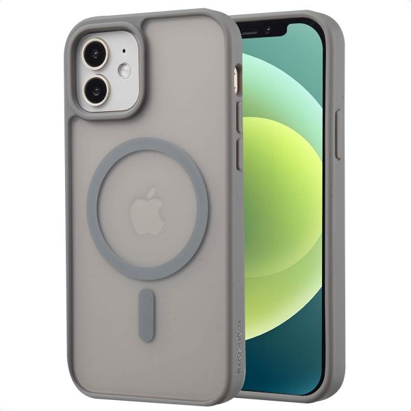 imoshion Coque Color Guard avec MagSafe iPhone 12 (Pro) - Gris