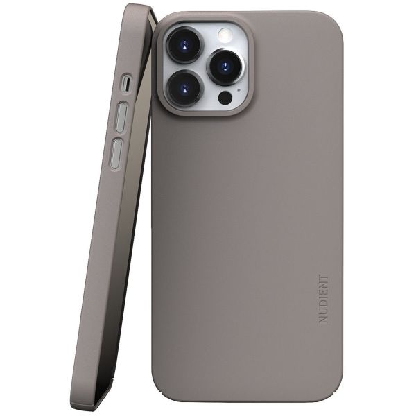 Nudient Coque Thin iPhone 13 Pro Max - Clay Beige