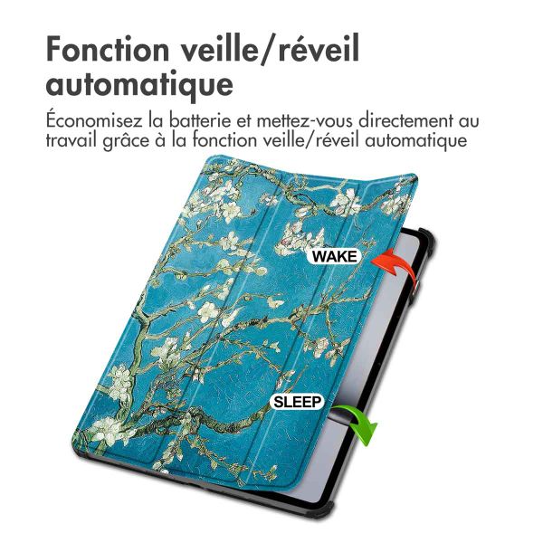 imoshion Coque tablette Design Trifold OnePlus Pad 2 - Plante verte