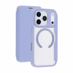 imoshion Bookcase transparente avec MagSafe Apple iPhone 17 Pro Max - Lilas