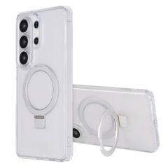 Accezz Coque Ring Stand avec MagSafe Samsung Galaxy S26 Ultra - Transparent