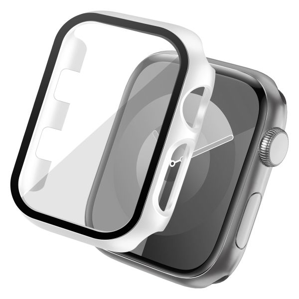 imoshion Coque rigide à couverture complète pour Apple Watch Series 1 / 2 / 3 - 38 mm - Blanc