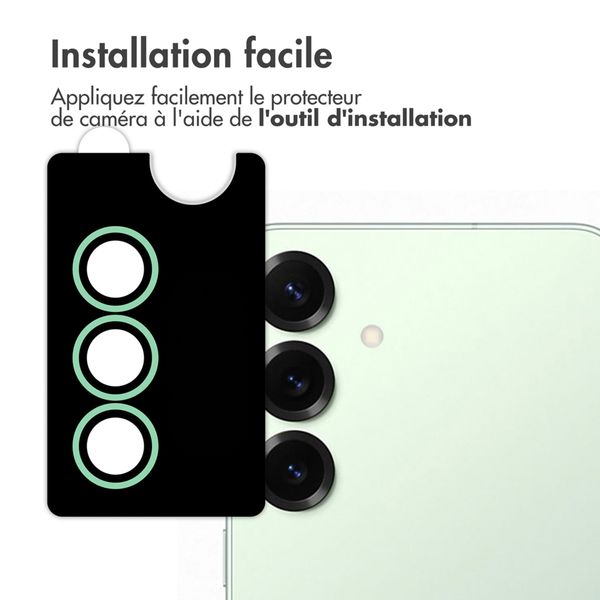 imoshion Lot de 2 protections d'objectif de caméra Samsung Galaxy S25 Plus - Mint