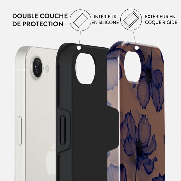 Burga Coque arrière Tough Apple iPhone 16e - Velvet Night
