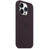 Apple Coque en silicone MagSafe Apple iPhone 14 Pro - Elderberry