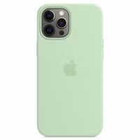 Apple Coque en silicone MagSafe Apple iPhone 12 Pro Max - Pistachio