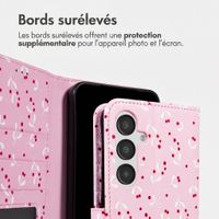 imoshion Étui de télephone portefeuille Design Samsung Galaxy A16 - Blush Berries