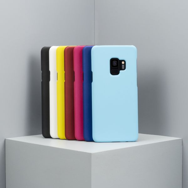 Coque unie Samsung Galaxy J6 Plus - Noir
