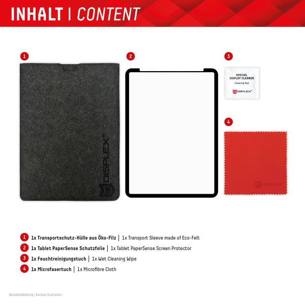 Displex Protecteur d'écran Papersense iPad Pro 11 (2018 - 2022) - Transparent