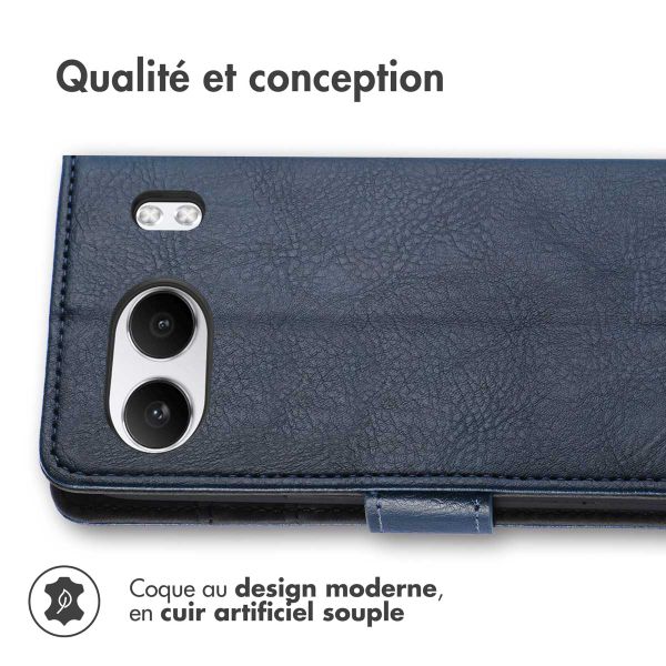 imoshion Étui de télephone portefeuille OnePlus Nord 4 - Bleu foncé