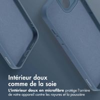 imoshion Coque Couleur avec MagSafe Apple iPhone 13 - Bleu foncé