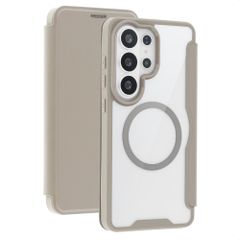 imoshion Bookcase transparente avec MagSafe Samsung Galaxy S26 Ultra - Beige