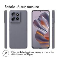 Accezz Coque Clear Motorola Thinkphone 25 / Edge 50 Neo / Edge 60 Neo - Transparent